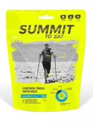 Summit to eat Kuře Tikka s rýží malá porce 126g nakup jídlo min. za 2000Kč, použij kod "jidlo10" a získej slevu 10% Cenově Výhodný