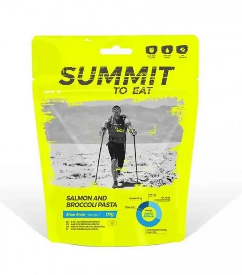 Novinka Summit to eat Losos s těstovinami a brokolicí malá porce 117g nakup jídlo min. za 2000Kč, použij kod "jidlo10" a získej slevu 10%