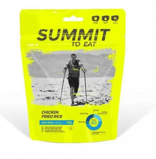 Víkendová Akce Summit to eat Smažená rýže s kuřecím masem malá porce 121g nakup jídlo min. za 2000Kč, použij kod "jidlo10" a získej slevu 10%
