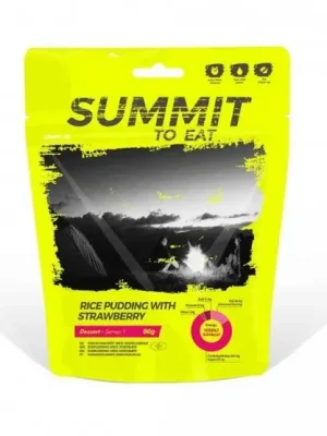Summit to eat Rýžový nákyp s jahodami 86g nakup jídlo min. za 2000Kč, použij kod "jidlo10" a získej slevu 10% Nakupujte Hned