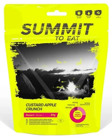 Summit to eat Pudink s jablečnou drobenkou (Crumble) 87g nakup jídlo min. za 2000Kč, použij kod "jidlo10" a získej slevu 10% Must-Have