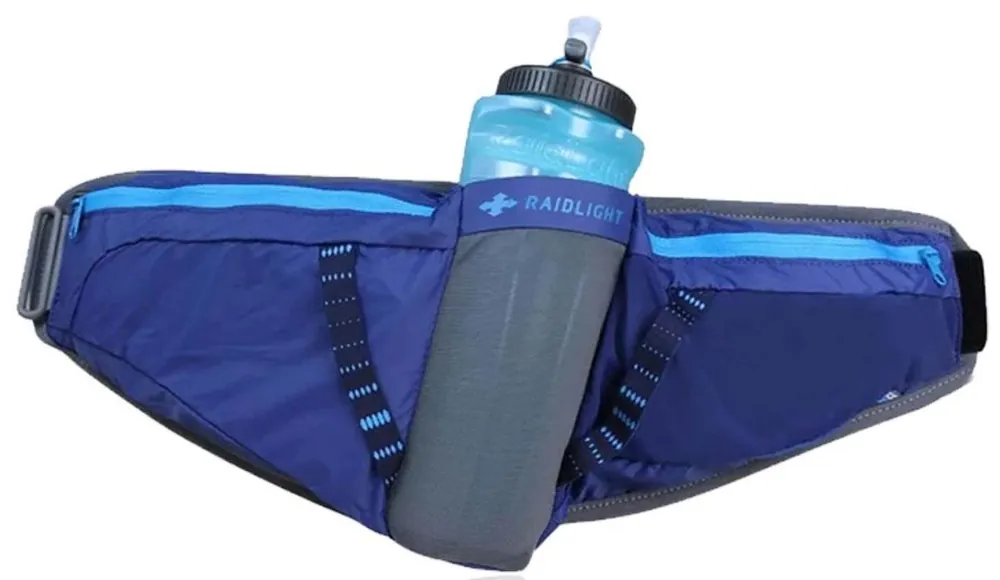 Dokud Zásoby Vydrží RaidLight běžecká ledvinka s lahví Activ 600 Belt Dark Blue grey