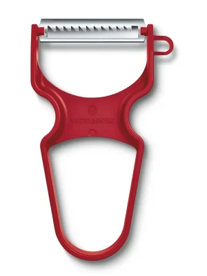 Zlevněný Victorinox Škrabka Rapid plastová, ostří julienne, červená