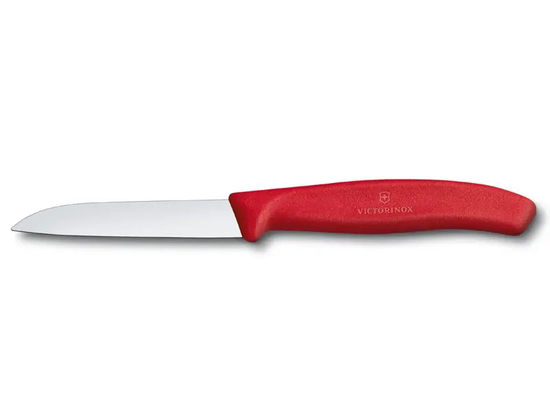 Victorinox Nůž na zeleninu 8cm plast červený Nová Kolekce