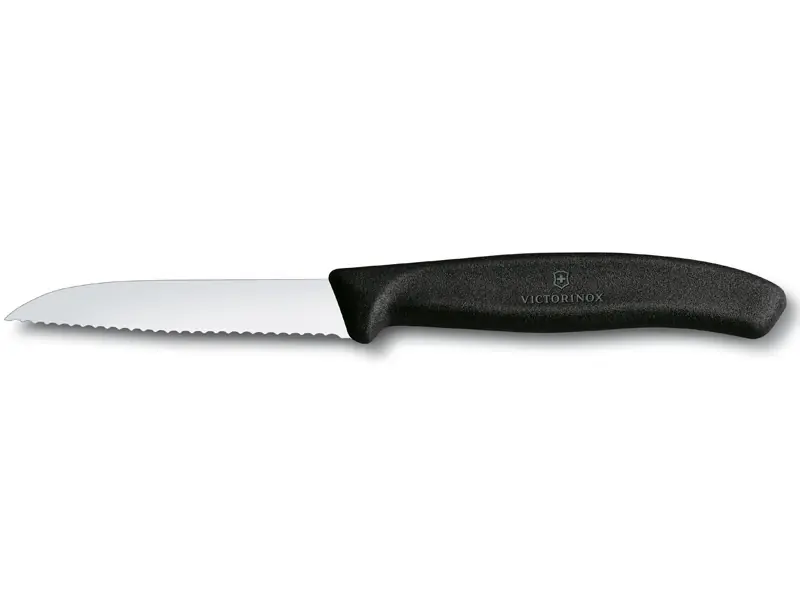Levný Victorinox Nůž na zeleninu 8cm plast černý
