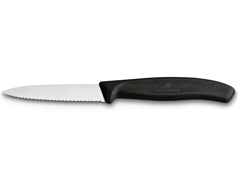 Vysoce Kvalitní Victorinox Nůž na zeleninu 8cm plast černý