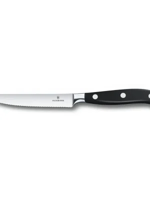 Aktuální Victorinox Nůž Grand Maître steakový, Forged, 12 cm, Wavy
