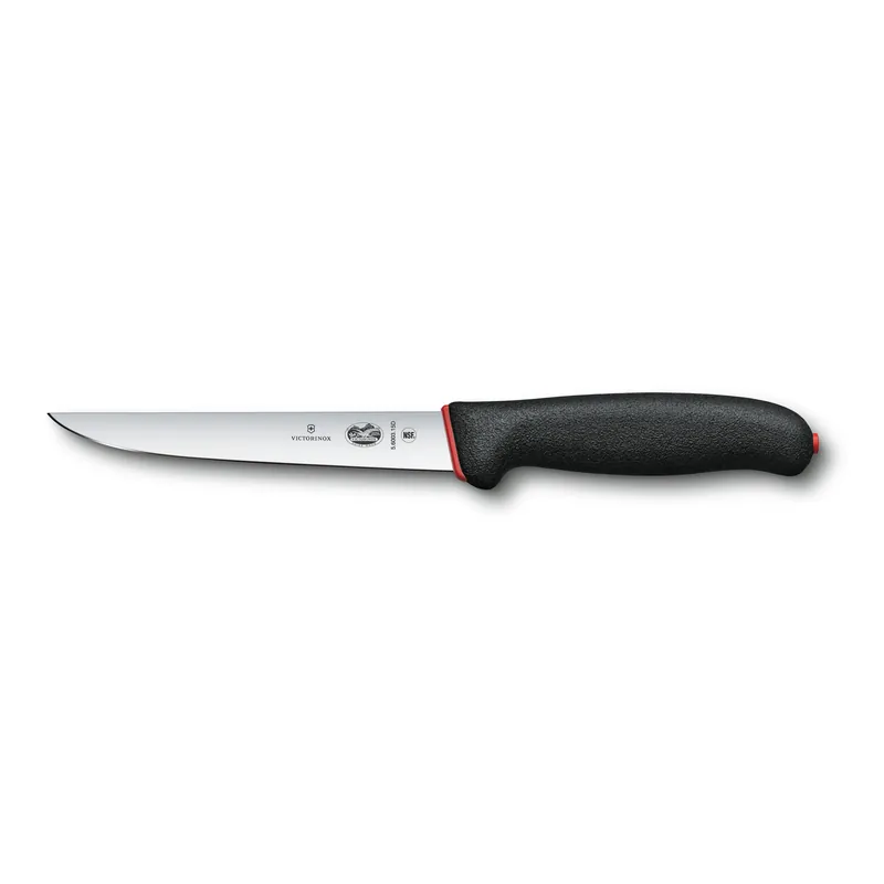 Pouze Dnes Victorinox Nůž Dual Grip, boning knife, 15cm, straight, black/red