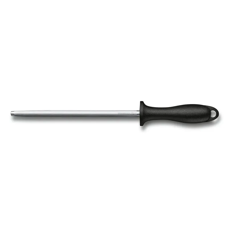 Jen Po Omezenou Doba Victorinox Ocílka Swiss Classic, honing steel, 20cm, medium-fine cut, round, black