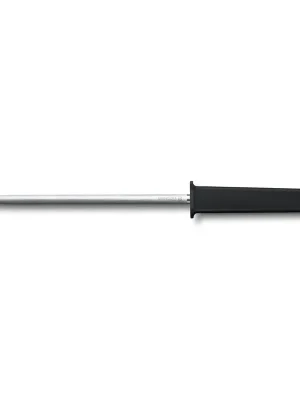 Akce Victorinox Ocílka Swiss Modern, honing steel. 23cm, medium-fine cut, round, black