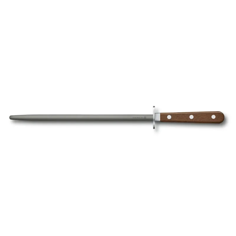 Aktuální Victorinox Ocílka Grand Maître, honing steel,25cm,tungsten carbide,round,mod. maple