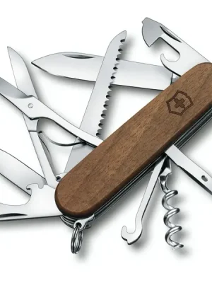 Cenový Hit Victorinox Huntsman Wood, 91 mm, vlašský ořech