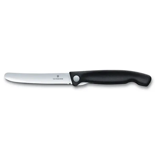 Expresní Doručení Victorinox Skládací svačinový nůž Swiss Classic, černý, rovné ostří