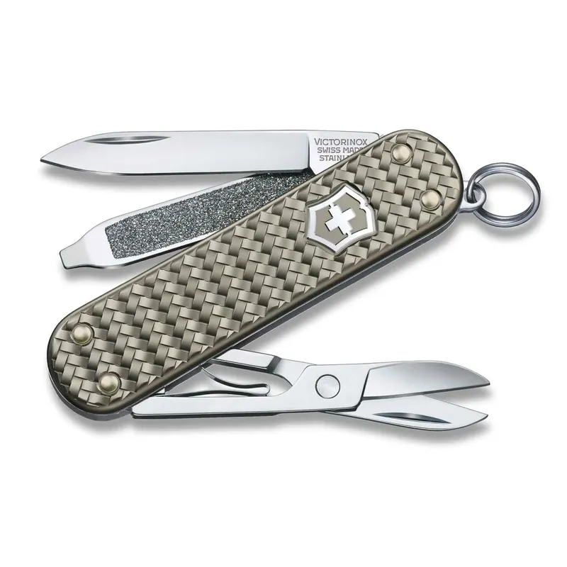 Hit Sezóny Victorinox Classic Precious Alox, 58 mm, Infinite Gray
