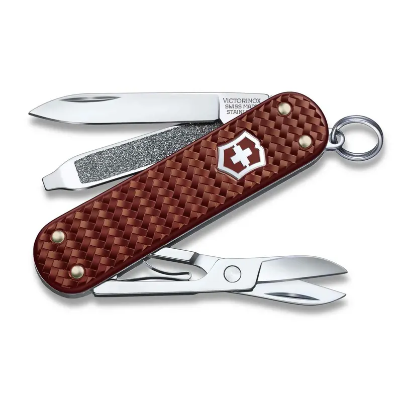 Victorinox Classic Precious Alox, 58 mm, Hazel Brown Nejlepší Cena