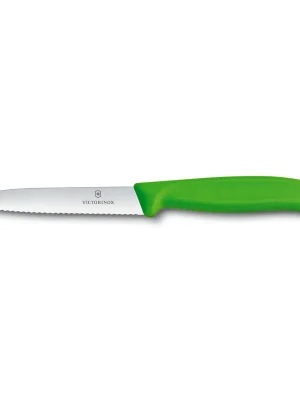 Cenově Výhodný Victorinox Nůž na zeleninu 10 cm plast, zelený