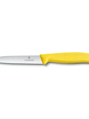 Aktuální Victorinox Nůž na zeleninu 10 cm plast, žlutý