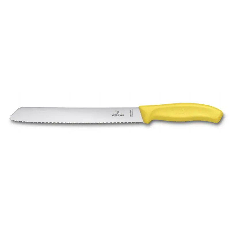 Jen Po Omezenou Doba Victorinox Nůž na chleba 21cm plast,žlutý,blist