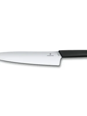 Časově Omezené Victorinox Kuchyňský nůž Swiss Modern, 25 cm, černý
