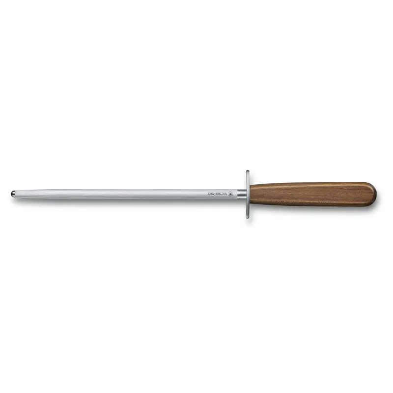 Hit Sezóny Victorinox Ocílka Wood, honing steel, 23cm, medium-fine cut, round, mod. maple