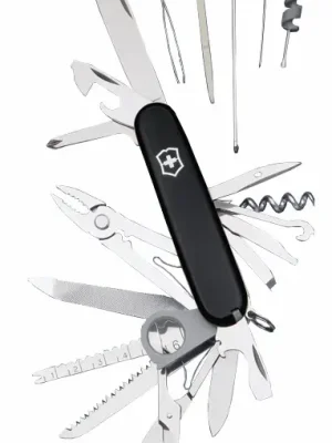 Výprodej Victorinox SWISS CHAMP černý