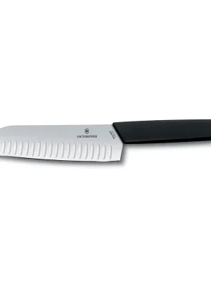 Bezpečná Platba Victorinox Nůž Santoku 17 cm, Swiss Modern, černý