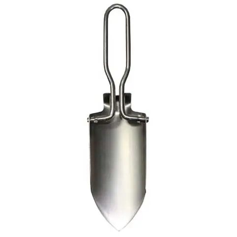 MFH mini skládací lopatka 22 cm s pouzdrem celokovová Autentický