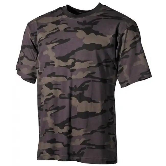 MFH maskáčové tričko vzor combat camo, 170g/m2 Poslední Šance