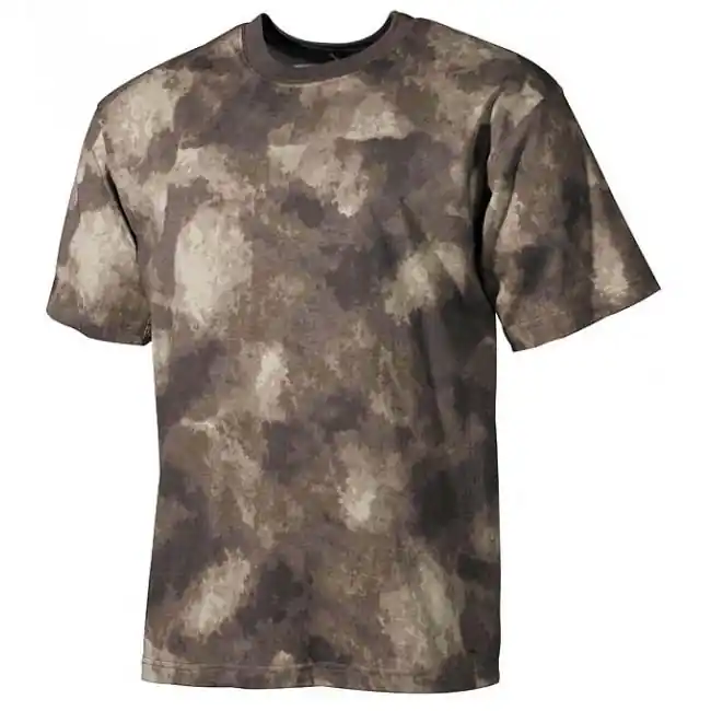 Zlevněný MFH maskáčové tričko vzor HDT camo, 170g/m2