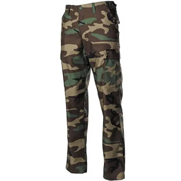 Ověřený MFH US BDU kalhoty pánské woodland