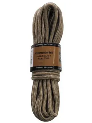 Cenově Výhodný MFH polypropylénové lano 15 metrů 9mm coyote