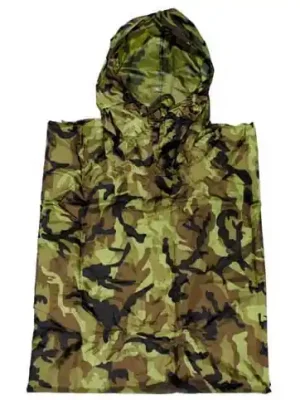 Autentický MFH US pončo Rip-Stop maskáčové 95CZ 223x144 cm
