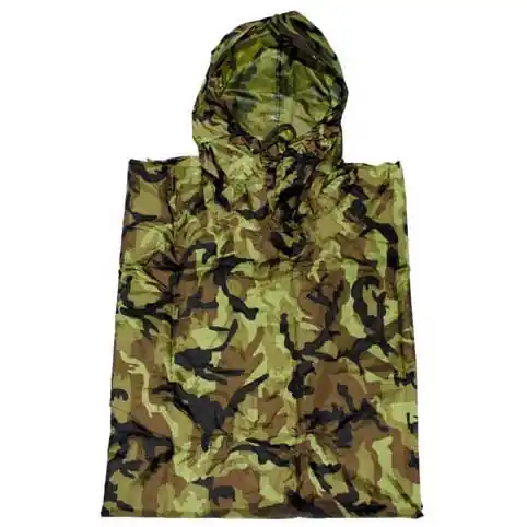 Autentický MFH US pončo Rip-Stop maskáčové 95CZ 223x144 cm