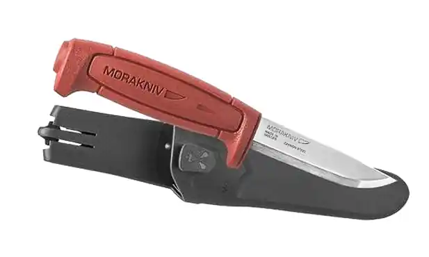 Vysoce Kvalitní Mora of Sweden basic 511 carbon nůž červený