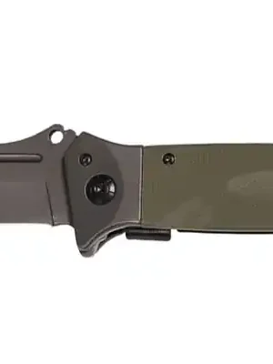 Vrácení Zdarma Mil-Tec otevírací nůž DA35 Micarta 22cm olivový