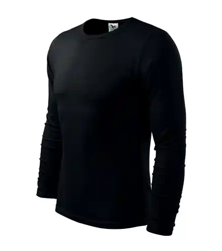 Malfini Fit-T tričko s dlouhým rukávem, černé, 160g / m2 Levný