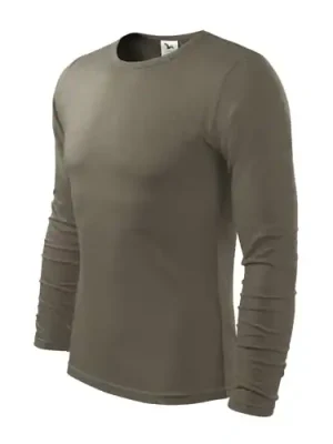 Malfini Fit-T tričko s dlouhým rukávem, barva army, 160g / m2 Nejlepší Cena