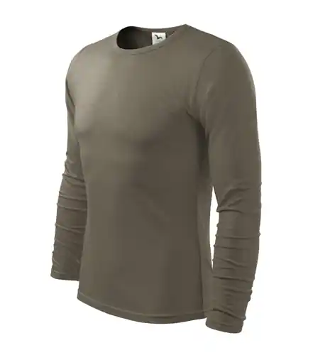 Malfini Fit-T tričko s dlouhým rukávem, barva army, 160g / m2 Nejlepší Cena