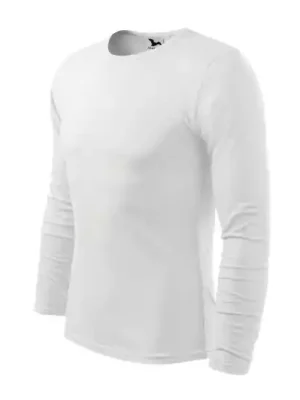 Malfini Fit-T tričko s dlouhým rukávem, bílé, 160g / m2 Jen Po Omezenou Doba