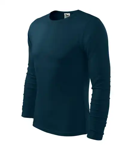 Malfini Fit-T tričko s dlouhým rukávem, tmavě modré, 160g / m2 Horká Nabídka