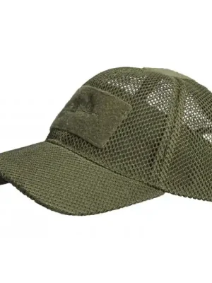 Značkový Helikon Mesh taktická síťová kšiltovka, olivová