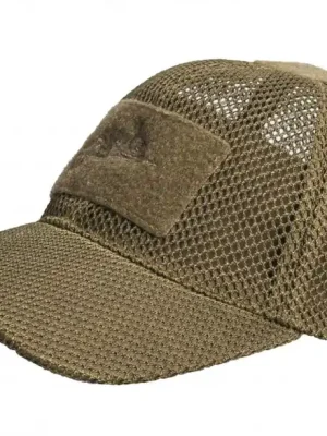 Akce Helikon Mesh taktická síťová kšiltovka, coyote