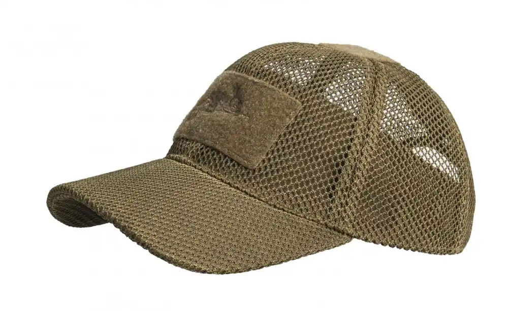 Akce Helikon Mesh taktická síťová kšiltovka, coyote