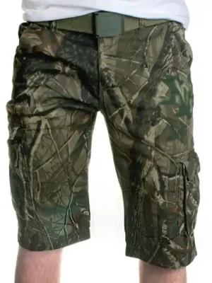 Loshan Leafy kraťasy vzor Real tree tmavé Pouze Dnes