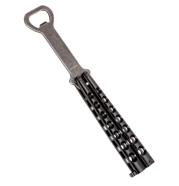 BÖKER® otvírák na pivo Magnum Balisong Black, 21cm Horká Nabídka