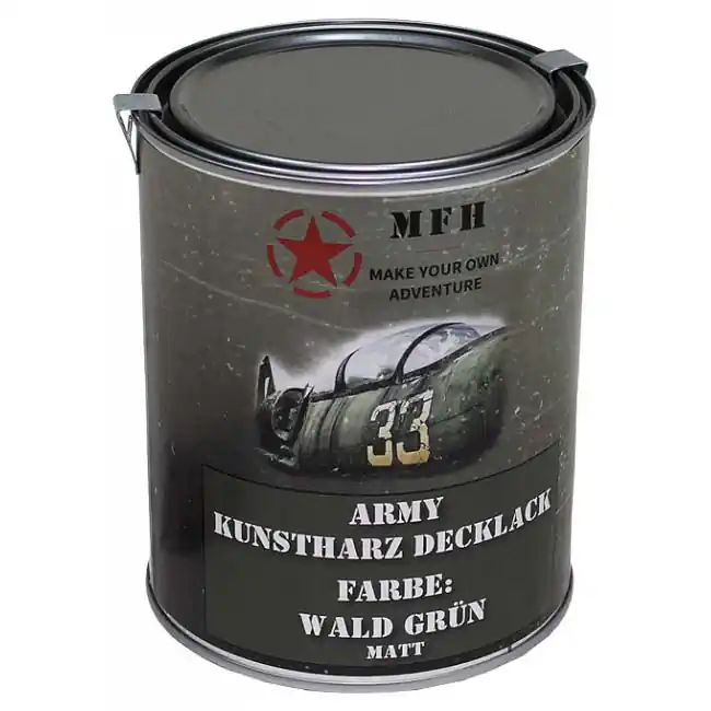 Hit Sezóny MFH army barva, lesní zelená matná, 1 litr