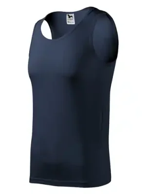 Malfini pánské tílko tmavěmodré, 160g/m2 Zlevněný