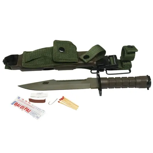 Akce Mil-Tec bajonet US M9 spuzdrem repro 32 cm