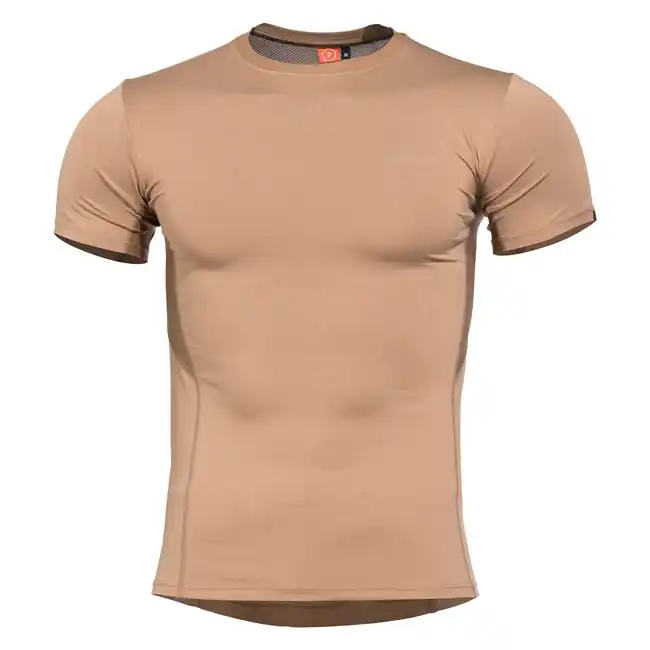 Výhodná Nabídka Pentagon Apollo Tac-Fresh tričko, Coyote