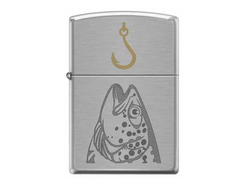 Omezená Nabídka Zippo Fish Hook benzínový zapalovač